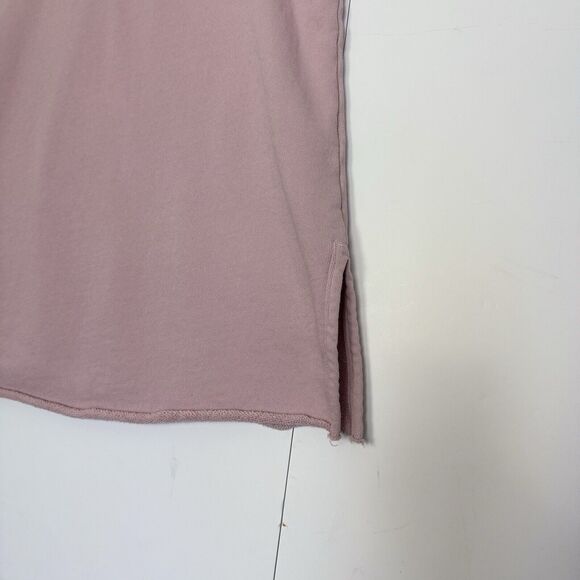 Eileen Fisher Med Hi Crew Neck Long Tunic Light Plum Lagenlook Boxy Made In Peru - Picture 5 of 14